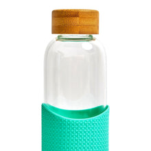 Load image into Gallery viewer, Glass Water Bottle - Turquoise