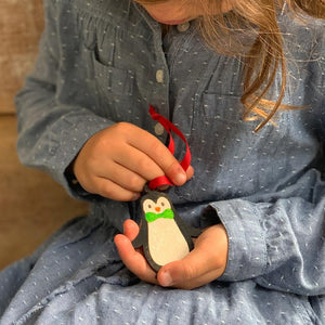 Cotton Twist Make Your Own Penguin Christmas Decoration