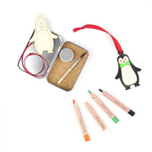Load image into Gallery viewer, Cotton Twist Make Your Own Penguin Christmas Decoration