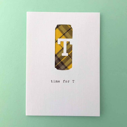 'Time for T' Tartan Greetings Cards