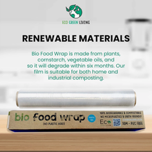 Load image into Gallery viewer, Eco Green Living Compostable Cling Film