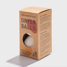 Load image into Gallery viewer, Zero Waste Club Plastic-Free Dryer Balls (2 Pack)