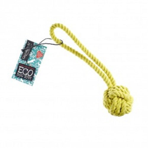 Green & Wild's Eco Dog Toy - Rope Ball