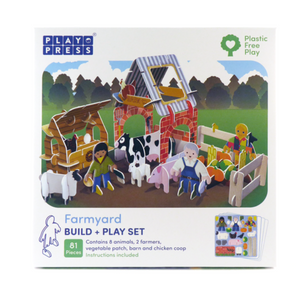 Playpress Eco-Friendly Play Set - Farmyard