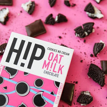 Load image into Gallery viewer, Oat Milk Chocolate Bar - Cookies No Cream *Best Before July 2023*