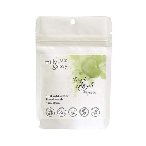 Milly & Sissy Hand Wash Refill - Fresh Apple *Best Before October 2023*
