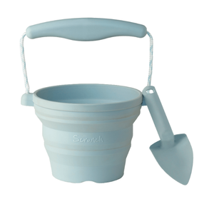 Scrunch Silicon Seedling Pot and Trowel (Multiple Colours)