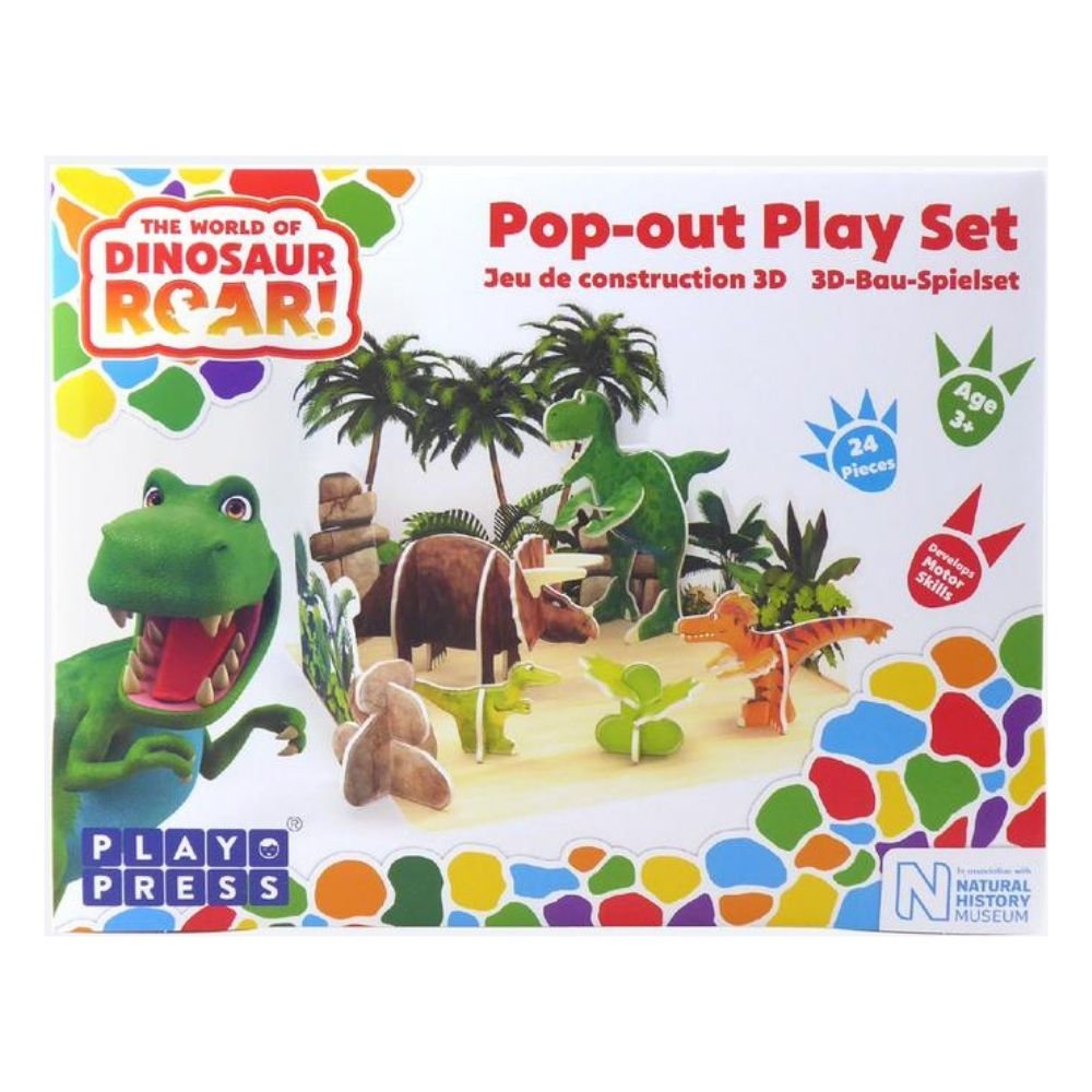 Playpress Eco-Friendly Play Set - Dinosaur Roar