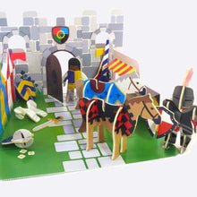 Load image into Gallery viewer, Playpress Eco-Friendly Play Set - Knights Castle