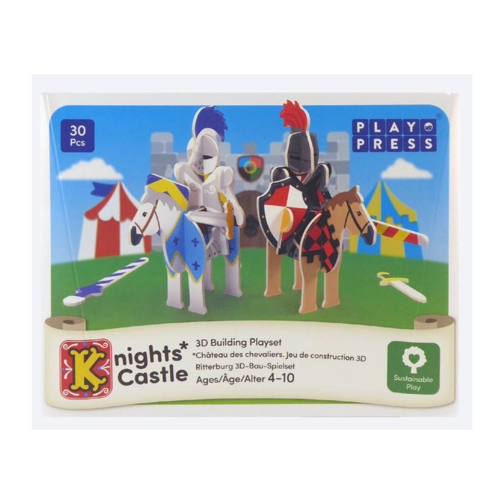 Playpress Eco-Friendly Play Set - Knights Castle