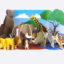 Load image into Gallery viewer, Playpress Eco-Friendly Play Set - Savannah Animals