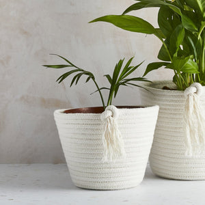 Cotton Eco-Twist Plant Pots - Small
