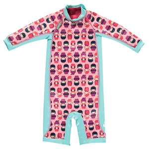 Toddler Snug Suit - Kokeshi Doll - 12-18 Months