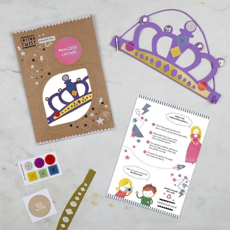 Cotton Twist Make Your Own Princess Crown *Reduced to Clear*