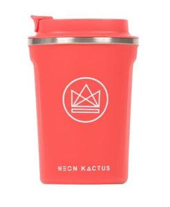 Insulated Coffee Cup - Coral - 380 ml