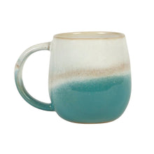 Load image into Gallery viewer, Sass &amp; Belle Dip Glaze Ombré Turquoise Mini Mug