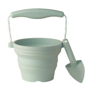 Scrunch Silicon Seedling Pot and Trowel (Multiple Colours)