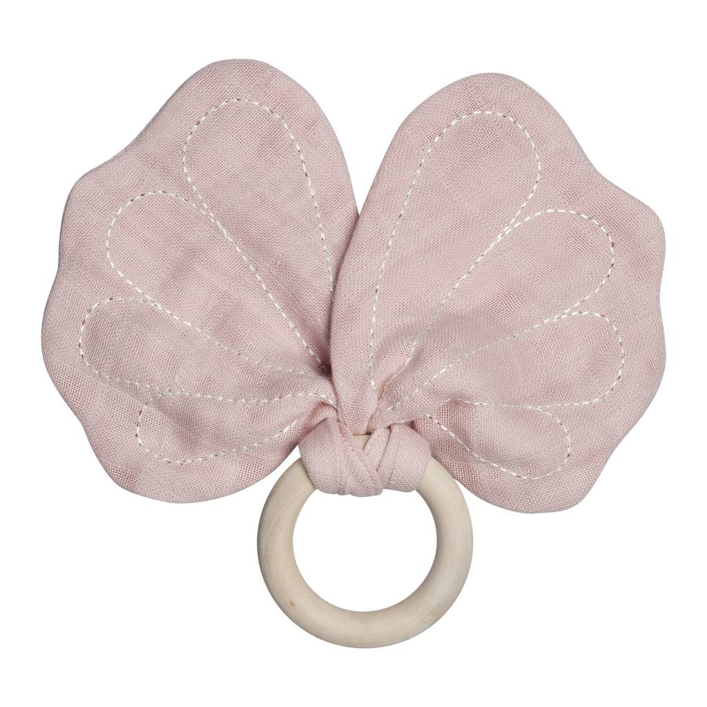 Butterfly Teether Mauve