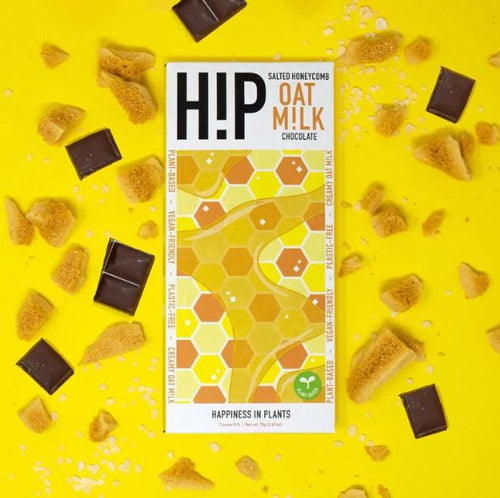 Oat Milk Chocolate Bar - Salted Honeycomb *Best Before August 2023*